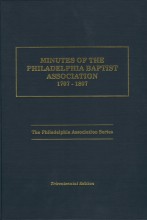 Minutes of the Philadelphia Association book cover