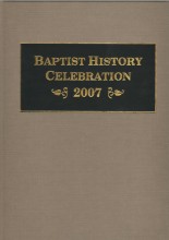 Baptist History Celebration book cover